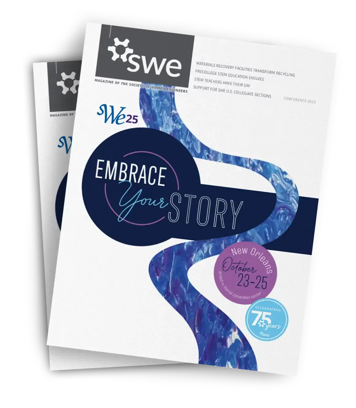 Magazine cover: Embrace Your Story